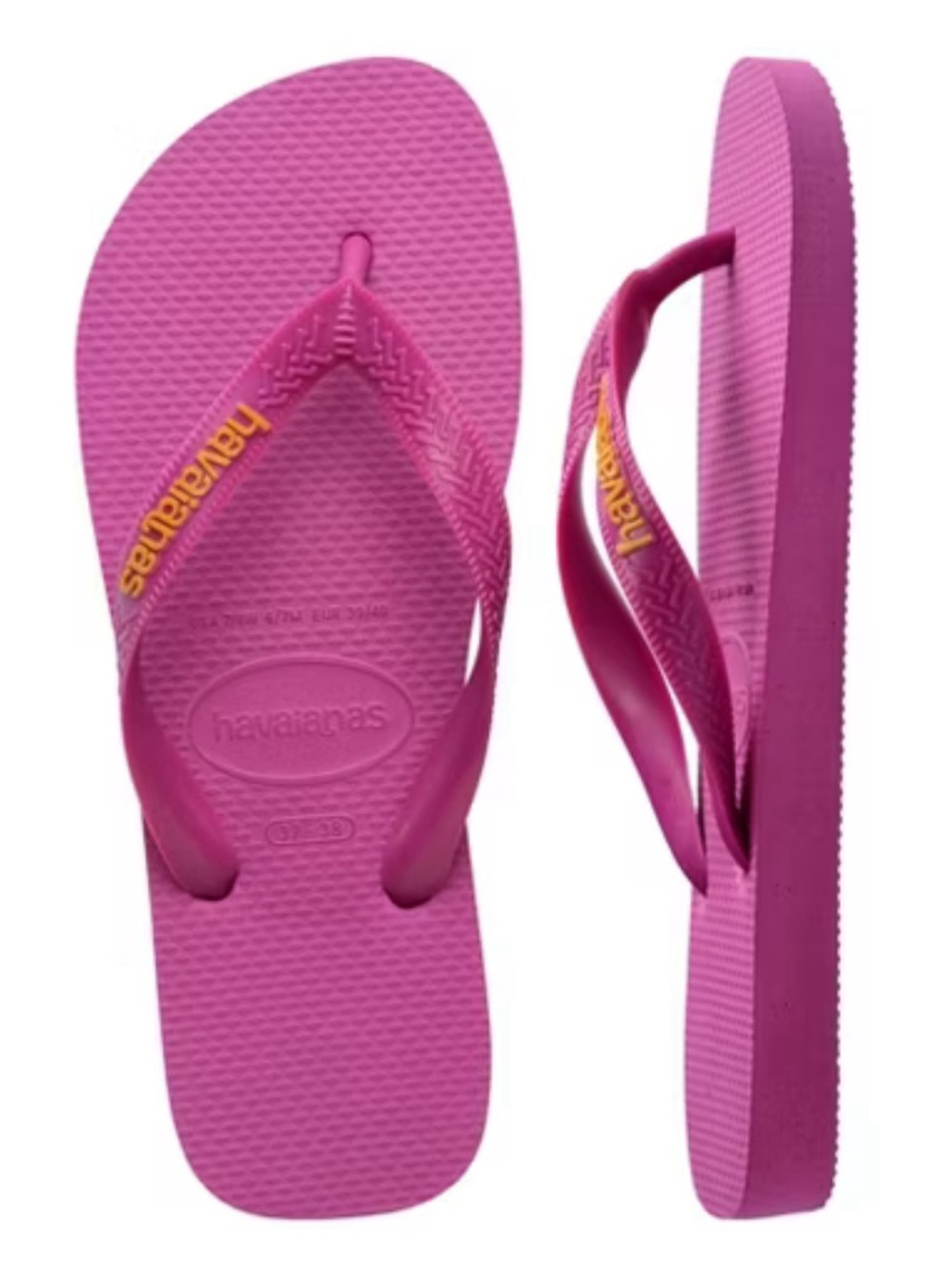 Havaianas Pink Flip Flops Women’s US 9/10 EUR 41/42 Casual Beach Sandals
